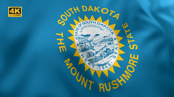 South Dakota State Flag - 4K