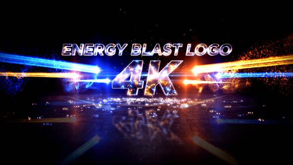 Energy Blast Logo Reveal