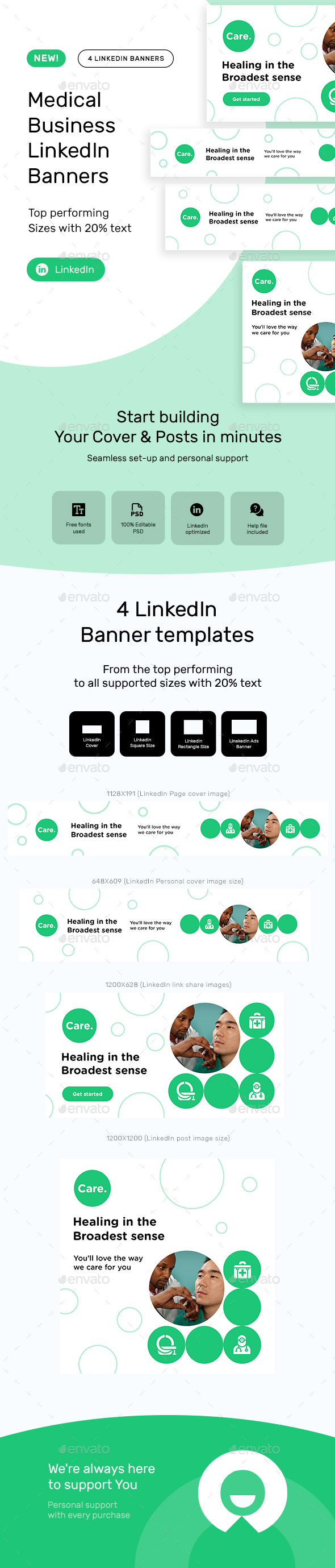 Linkedin Banner Graphics Designs Templates From Graphicriver