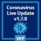 Corona Updatepro | COVID-19 Statistics Live Tracking / Update for WordPress - CodeCanyon Item for Sale