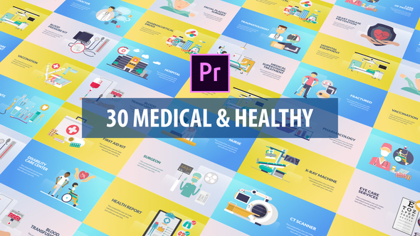 Medical and Healthy Animation | Premiere Pro MOGRT