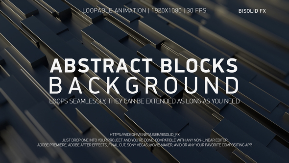 Abstract Blocks Background