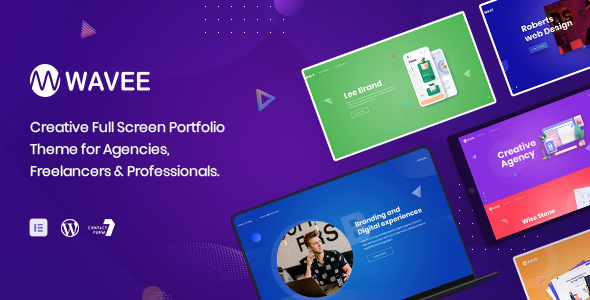 Wavee – Creative Portfolio WordPress Theme