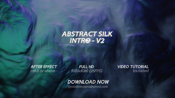 Abstract Silk Intro v2 l Silk Titles l Colorful Silk Titles alt