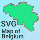 Map of Belgium - CodeCanyon Item for Sale