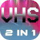 VHS Overlays - 2 In 1 - VideoHive Item for Sale