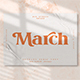 March - GraphicRiver Item for Sale