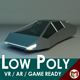 Low Poly Sci-Fi Car 03 - 3DOcean Item for Sale