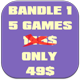 5 games - Bundle 1 - CodeCanyon Item for Sale