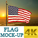 Easy Flag Mock-UP - VideoHive Item for Sale
