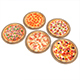 5 Pizza pack - 3DOcean Item for Sale