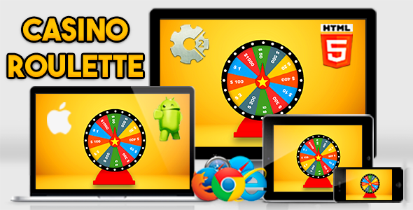 Casino Roulette - HTML5 Desktop and Mobile .capx