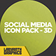Social Media Icon Pack 3D - VideoHive Item for Sale
