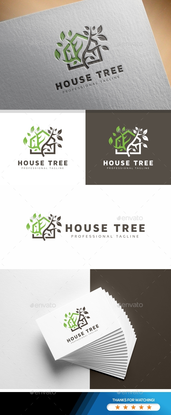 House Tree Logo