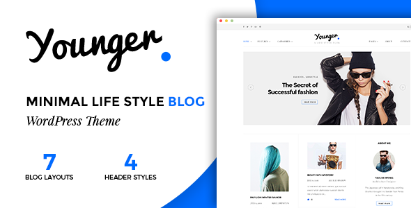 Younger Blogger – Personal Blog Theme