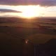 Drone Photography of Endless Green Fields at Sunset - VideoHive Item for Sale