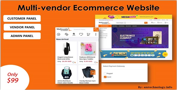 Multi_vendor Ecommerce Website in ASP.NET