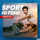 Sport Instagram Feed - GraphicRiver Item for Sale