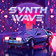 Party Flyer Synth Wave - GraphicRiver Item for Sale
