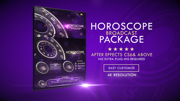 Horoscope Broadcast Package 4K