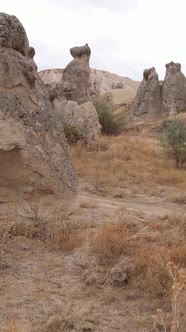 Cappadocia Landscape Aerial View