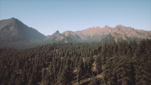 Amazing Mountain Views in Northern Canada in Summer Time