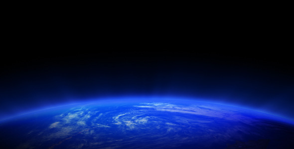   Space Panorama Earth Shine 