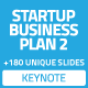 Startup Business Plan 2 Keynote Presentation Template - GraphicRiver Item for Sale