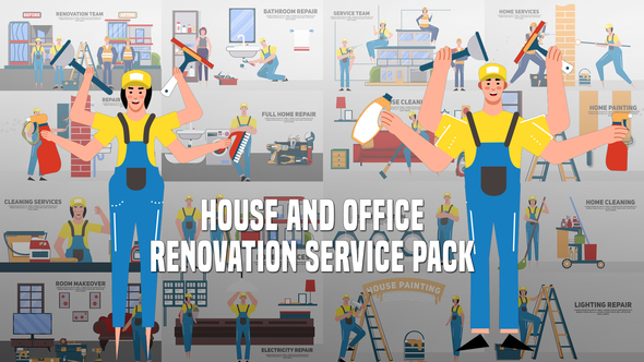 House and Office Renovation Service Pack