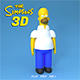 The Simpsons Homer 3D - 3DOcean Item for Sale