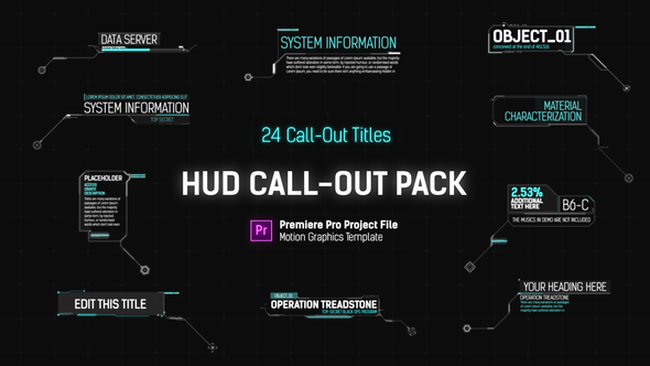 HUD Call Out Titles - Essential Graphics