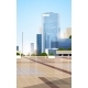 Empty Downtown City Street Without People and Cars - GraphicRiver Item for Sale