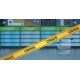 Empty Supermarket Shelves with Yellow Crisis Tape - GraphicRiver Item for Sale