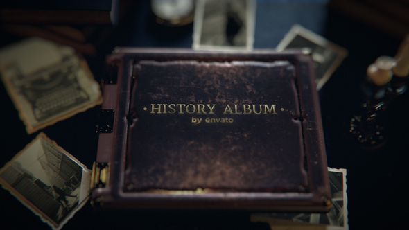 Old History Photo Album