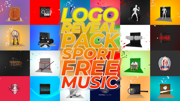 Logo Reveal Pack-Sport-Free Music