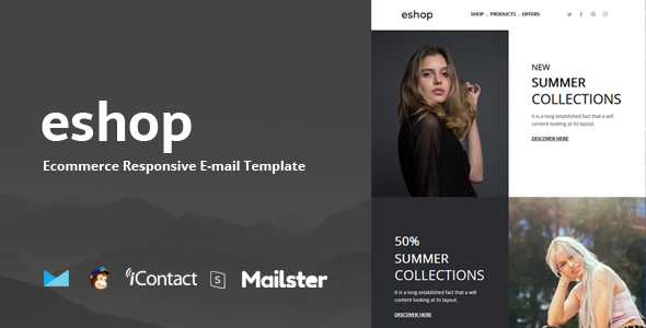 Eshop Mail - Responsive E-mail Template + Online Access
