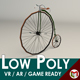 Low Poly Antique Bike - 3DOcean Item for Sale