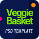 VeggieBasket | A Online Vegetable, Fish, Meat, Dairy Product and Winemakers PSD Template - ThemeForest Item for Sale