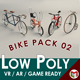 Low Poly Bike Pack 02 - 3DOcean Item for Sale