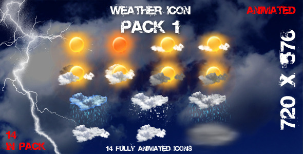 Weather Icons Pack 1