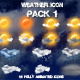 Weather Icons Pack 1 - VideoHive Item for Sale