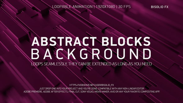 Abstract Blocks Background