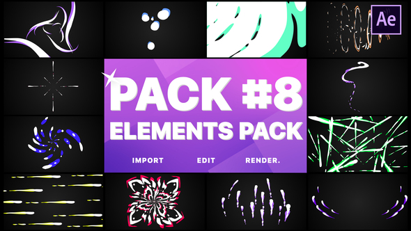 Flash FX Elements Pack 08 | After Effects alt