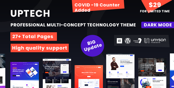 Uptech - IT Solutions & Services WordPress Theme 7 Uptech - IT Solutions & Services WordPress Theme 4