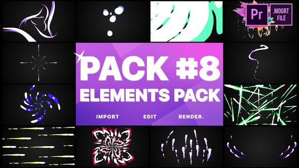 Flash FX Elements Pack 08 | Premiere Pro MOGRT