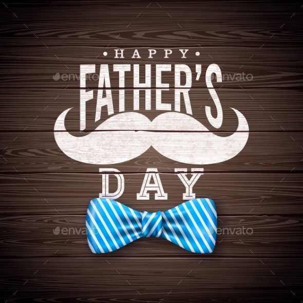 Happy Father's Day Greeting Card Design