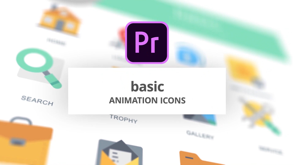 Basic - Animation Icons (MOGRT)