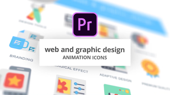 Web-Design and Development - Animation Icons (MOGRT)
