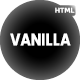 Vanilla - AJAX Portfolio HTML5 Template - ThemeForest Item for Sale