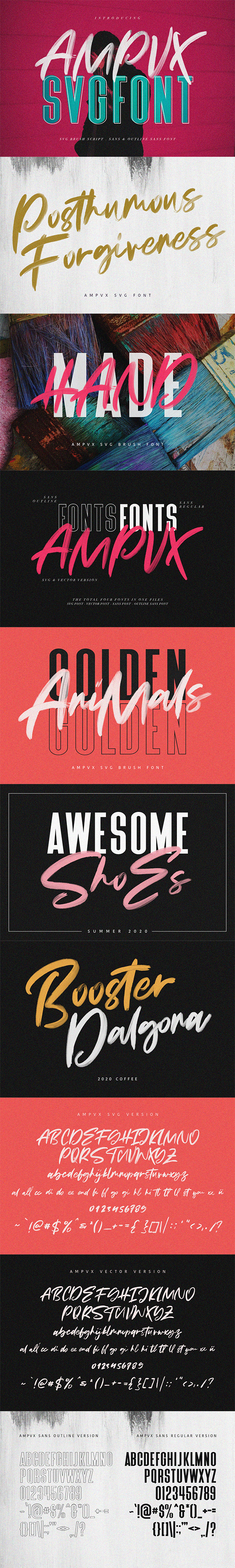 Free Fonts From Graphicriver